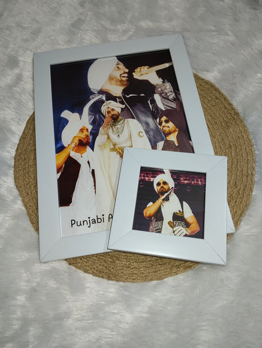 🕺 "Punjabi Aa Gaye Oye" Wall Frame – A Tribute to Punjabi Swag & Stardom diljit Dosanjh