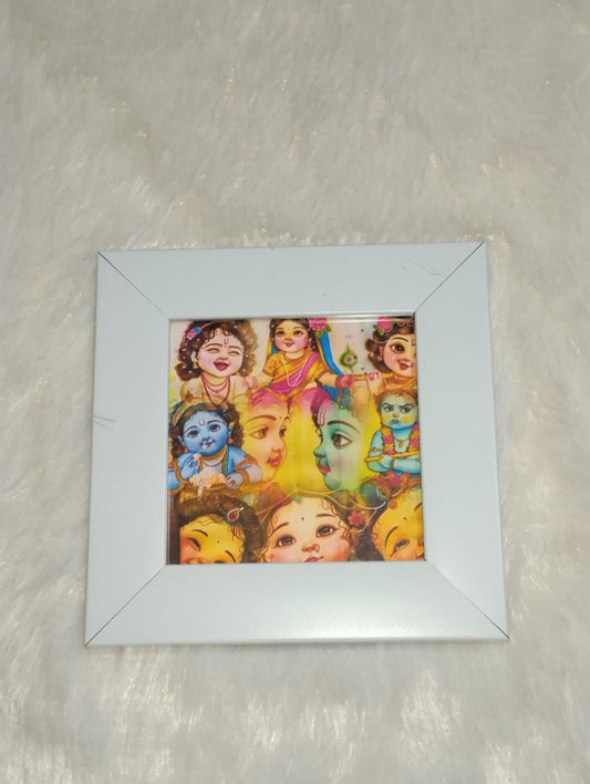 Laddu Gopal Ji – Mini Aesthetic Frame | Divine Beauty in Every where 🫶🙏✨
