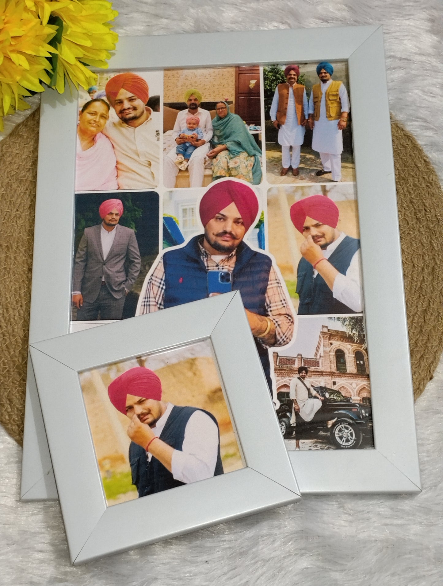 Legend Lives Forever – Sidhu Moose Wala Tribute Frame 🔥🙏🔥🌸💕