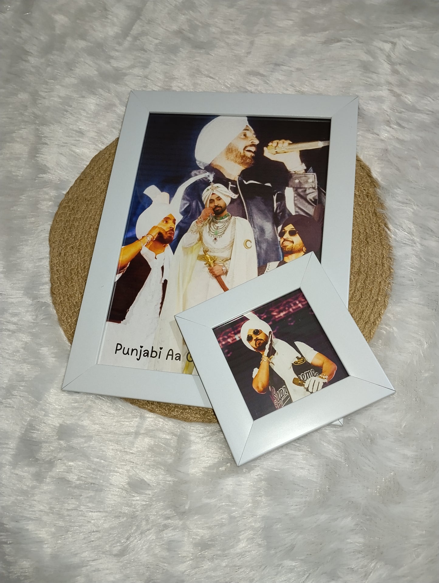 🕺 "Punjabi Aa Gaye Oye" Wall Frame – A Tribute to Punjabi Swag & Stardom diljit Dosanjh