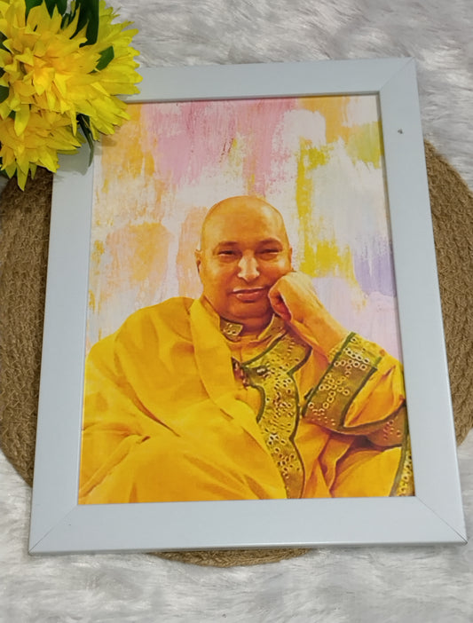 Divine Aura – Guru Ji Aesthetic Blessings Frame 💕🌸🔥🥰🙏