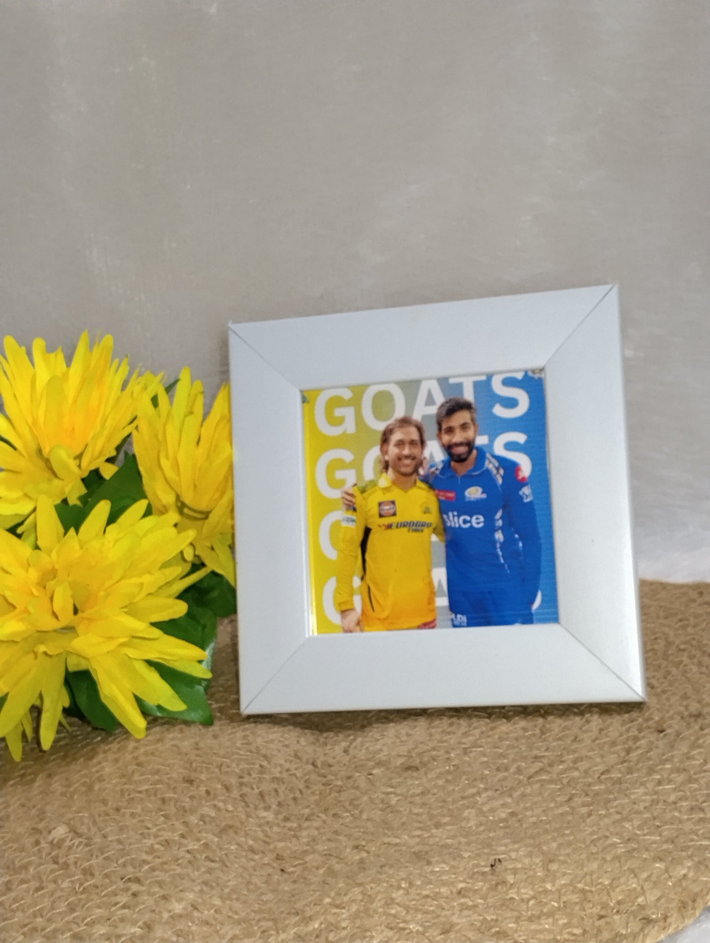 Bumrah-Dhoni Legends Together – The Ultimate GOATs Frame  🏏