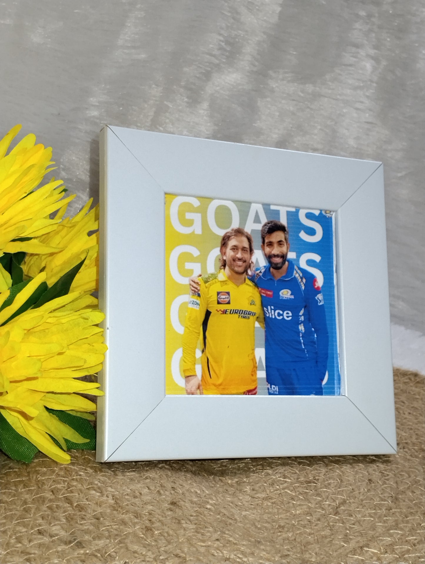 Bumrah-Dhoni Legends Together – The Ultimate GOATs Frame  🏏