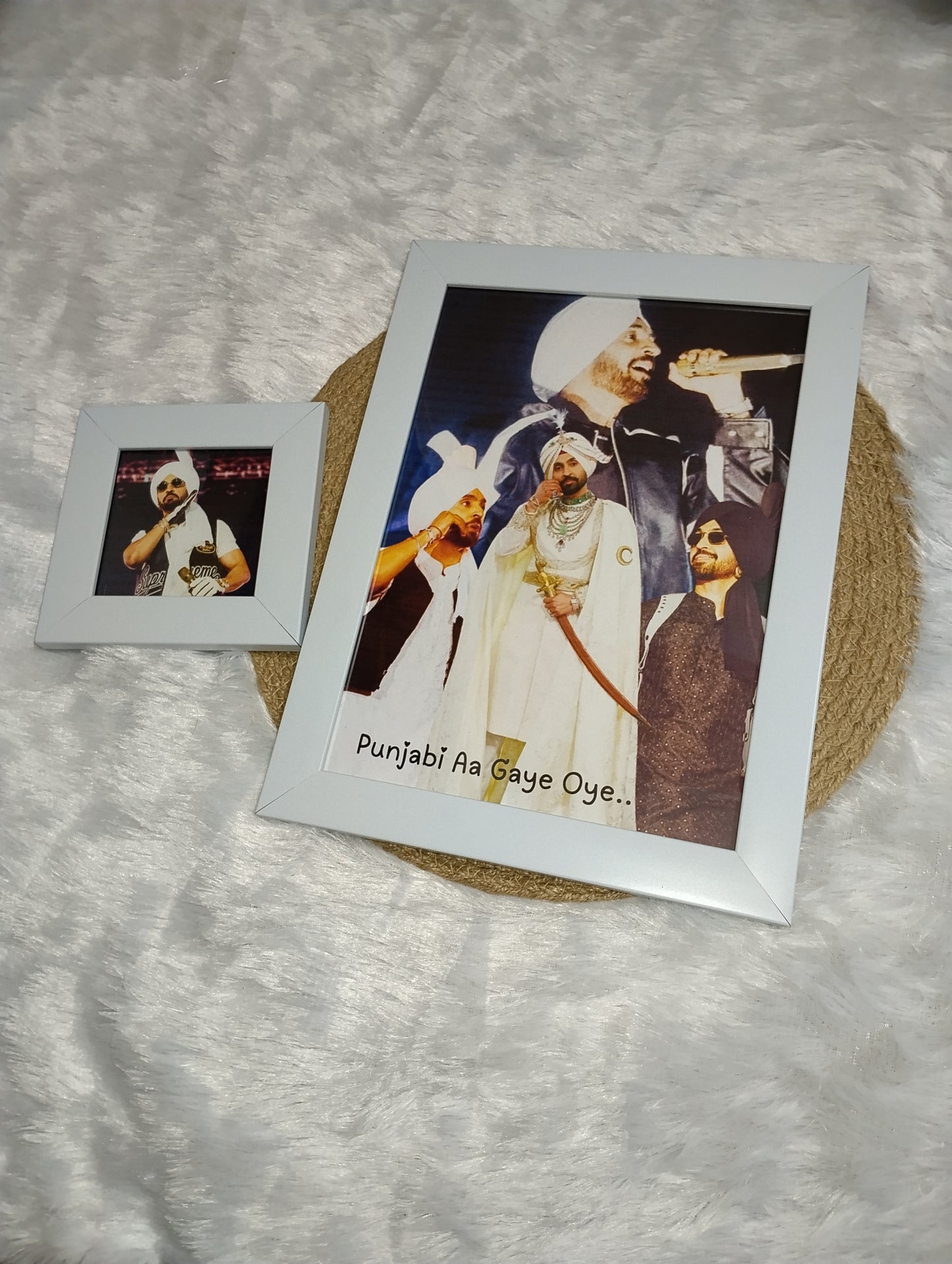 🕺 "Punjabi Aa Gaye Oye" Wall Frame – A Tribute to Punjabi Swag & Stardom diljit Dosanjh