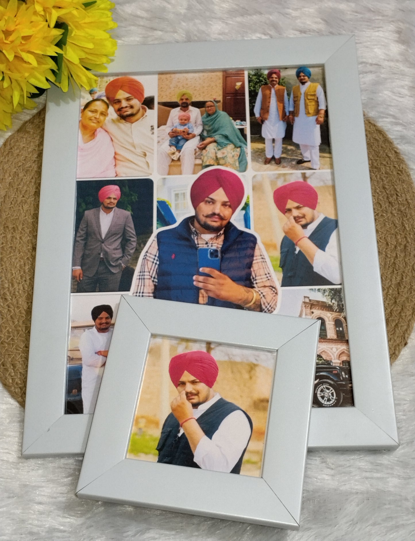 Legend Lives Forever – Sidhu Moose Wala Tribute Frame 🔥🙏🔥🌸💕