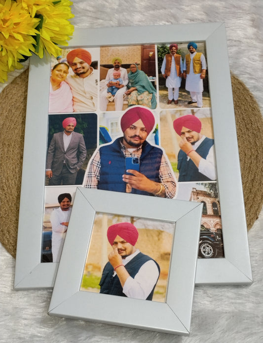 Legend Lives Forever – Sidhu Moose Wala Tribute Frame 🔥🙏🔥🌸💕
